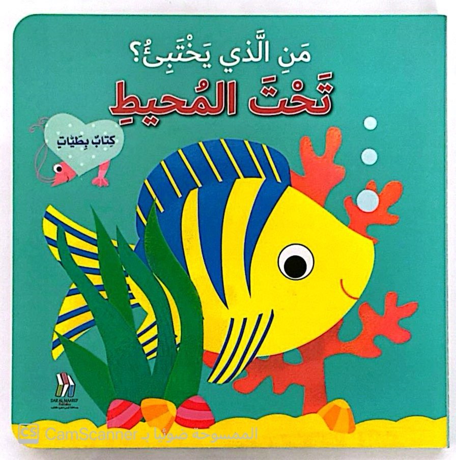 من الذي يختبئ؟ تحت المحيط