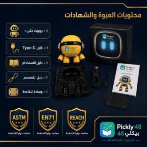 روبوت AI الذكي للأطفال | رفيق التعلّم والمرح.